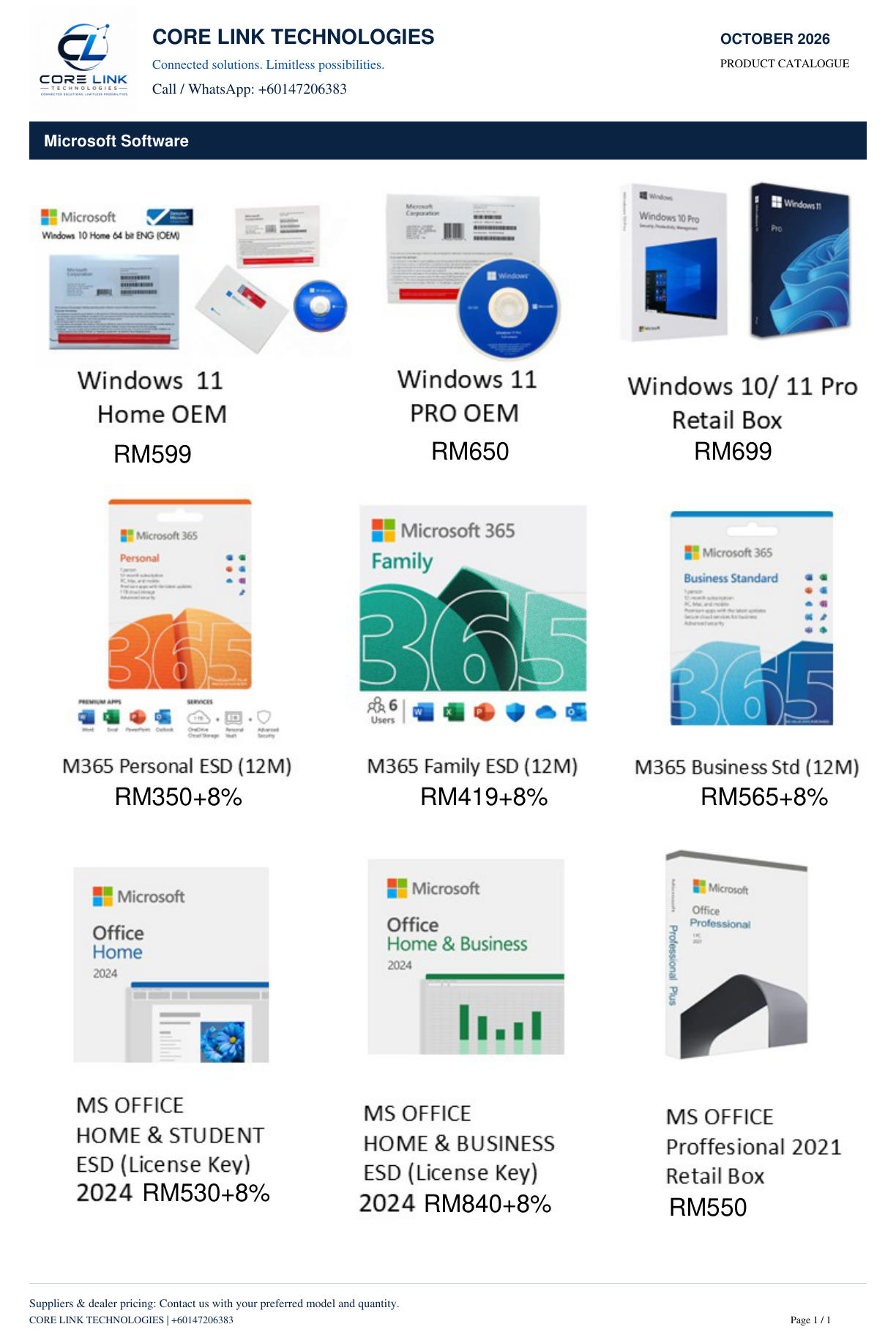 Microsoft software · Page 1